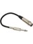 3pin Xlr Erkek 1/4 "6.35MM Kadın Fiş Stereo Mikrofon Kablosu 1 M (Yurt Dışından) 5