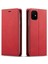 iPhone 11 Pro Kılıf Cüzdan Hakiki Eskitme Mıknatıslı Standlı El Yapımı Kırmızı 1