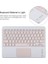 TG-102BC Bluetooth Pembe Klavye Mikrofiber Deri Koruyucu Kılıf Siyah (Yurt Dışından) 5