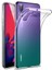 Huawei P20 Kılıf Ince Şeffaf Silikon Kılıf + Esnek Nano Cam 1