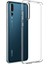 Huawei P20 Kılıf Ince Şeffaf Silikon Kılıf + Esnek Nano Cam 4