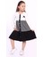 Toontoy Kız Çocuk Göğsü Pretty Nakışlı Elbise 1