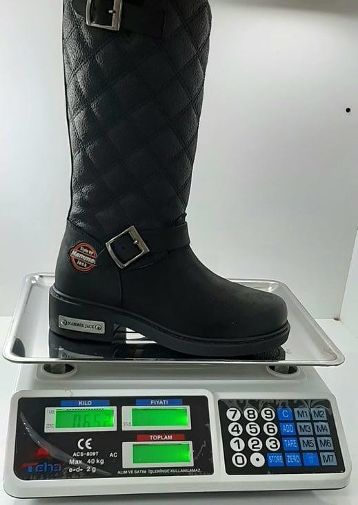 Hammer Jack 102 15980 Siyah Renk Deri Kadın Çizme görsel 3
