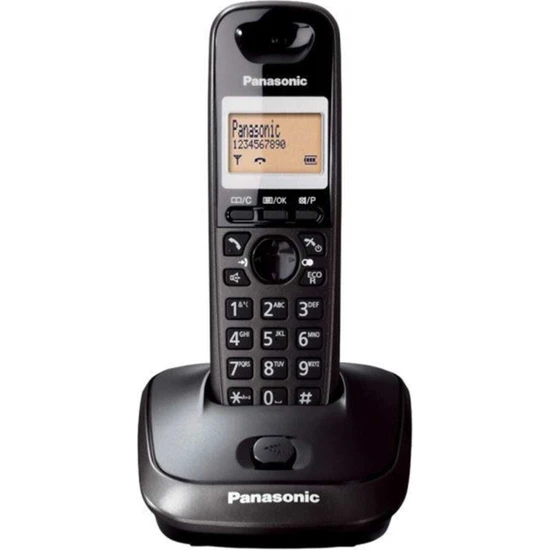 Panasonic Kx-Tg 2511 Dect Kablosuz Telsiz Telefon (Siyah) Pg-46