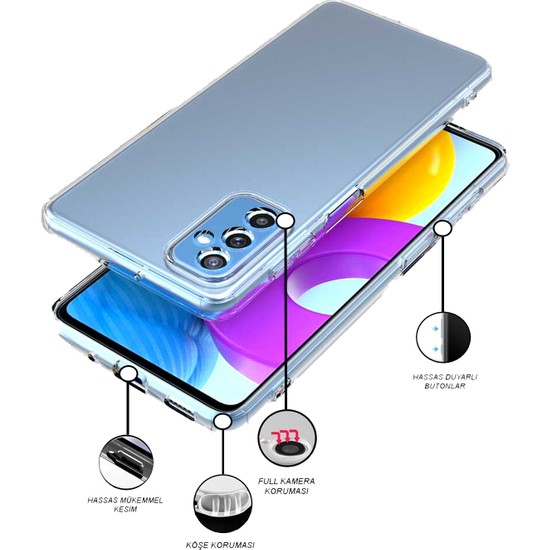 Case World Caseworld Samsung Galaxy M52 Kapak Kamera Fiyatı