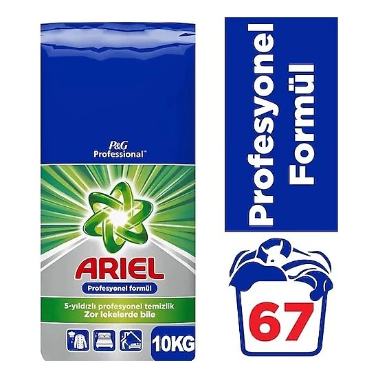 Ariel Professional Beyazlar Toz 10 kg Çamaşır Deterjanı