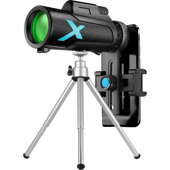 Okgoods 20X50 Monoküler Teleskop Güçlü Hd Zoom Dürbün Profesyonel Gece Görüş Askeri Uzun Menzilli Spyglass (Yurt Dışından)