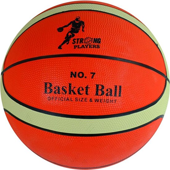 Fırsat Geldi Basketbol Topu Profesyonel Kırmızı Basket Topu 7 Numara