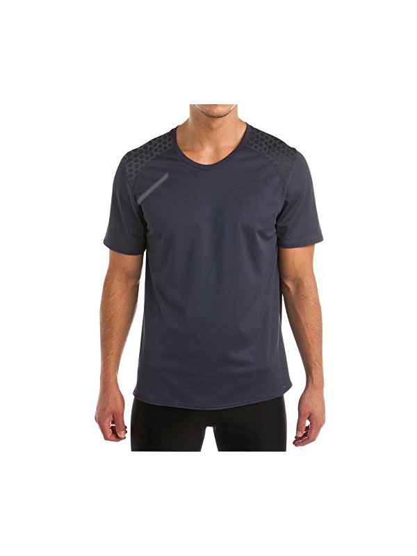 Bavyera Dryzone Reflektör, Nefes Alan Hafif Gym Spor ve Koşu Antibacterial Ter Tutmayan T-Shirt