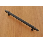 Azm Hırdavat Elmas Kulp Mat Siyah 224 mm 5 Adet