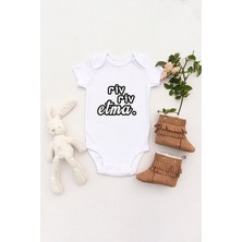 Tuğba Baby Unisex Bebek Riv Riv Etma Baskılı Body Zıbın