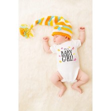 Tuğba Baby Kız Bebek It's A Baby Girl ! Baskılı Body Zıbın
