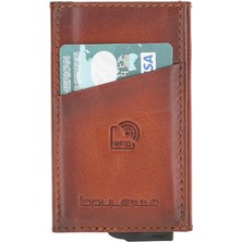 Bouletta Torres Deri Mekanizmalı Kartlık RST2EF Taba