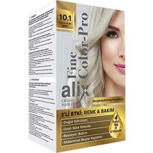 Alix 50ML Kit Saç Boyası 10.1 Küllü Açık Sarı (3 Lü Set)