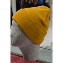 Göksu Şapka Akrilik Bere 1. Sınıf Kalite Moda Bere Hardal