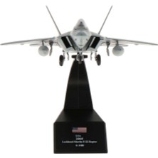 Lovoski 1/100 Ölçekli Döküm Alaşımlı Uçak Modeli F-22 Avcı Raptor Uçak (Yurt Dışından)