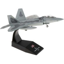 Lovoski 1/100 Ölçekli Döküm Alaşımlı Uçak Modeli F-22 Avcı Raptor Uçak (Yurt Dışından)