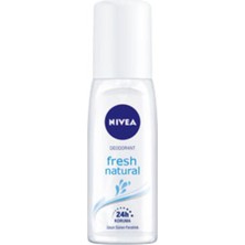 Nivea Fresh Natural Pump Sprey Deodorant 75ML Kadın Kategori: Deodorant