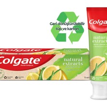 Colgate Natural Extracts Limon Yağı Diş Macunu 75 ml Diş Macunu