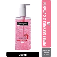 Neutrogena Pembe Greyfurt & C Vitaminli Canlandırıcı Yüz Temizleme Jeli 200 ml + Nivea Beyaz Kil Maskesi 3'ü1 Arada MASKE150 ml