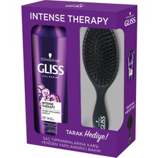 Gliss  Gliss Intense Therapy Şampuan 500 ml + Tarak  Saç Fırçası ve Tarak