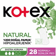 Kotex Natural Normal Günlük Ped 28'li Kategori: Hijyenik Ped