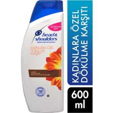 Head&shoulders Şampuan 600 ml Kadınlara Özel Saç Dökülmelerine Karşı 8001841666945  Şampuan