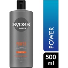 Syoss Men Şampuan 500 ml Power 8690572797068  Şampuan
