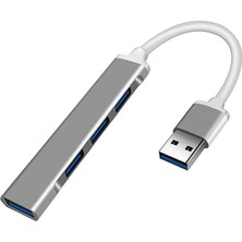 Daytona 809-AA Macbook Uyumlu USB To 4* USB 3.0 Splitter 5 Gbps Çevirici Hub Adaptör