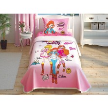 Taç Lisanslı Tek Kişilik Pike Takımı Winx Dream