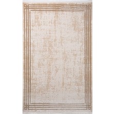 Ipek Mekik 100X200 cm Sardes Halı 6135A-KREM