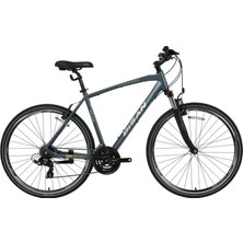 Bisan Trx 8100 28 Jant Kadro: 56 cm 21 Vites Tekerlek: 700C Siyah-Turuncu/kırmızı