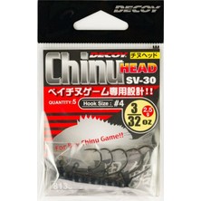 Decoy Sv-30 Chinu Jh Jig Head 3.5 G. - 2 No.