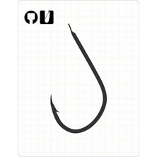 Fudo 4101 Fukase Black Nikel Iğne 4-0 No.