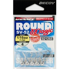 Decoy Sv-52 Round Magic Jh Jig Head 0.9 G. - 4 No.