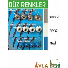 Safir Balık Göz Uv ve Glow Jig Head Mavi-5 Gram-6 No.