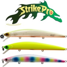 Strike Pro EG-145 F Slingshot Minnow 105 Serisi Suni Yem 005