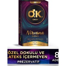 Okey  Okey Nirvana Sens 8'li  Prezervatif