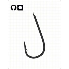 Fudo 3701 Marukaizu Short Black Nikel Iğne 1-0 No.