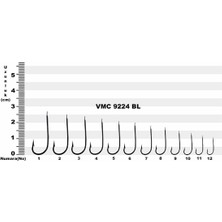 Vmc 9224BL (1522) Siyah Sinek Iğnesi (100 Adet) 3 No.