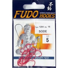 Fudo 1204 Sode Kırmızı Iğne 17 No.