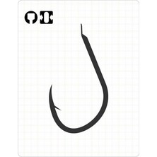 Fudo 1701 Iseama Black Nikel Iğne 1 No.