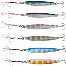 Savage Gear 3D Slim Minnow 8gr 5,4 cm Jig Suni Yem Zebra Glow