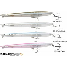 Savage Gear Sandeel Surf Walker 155 17G Suni Yem 06-Pink Flash