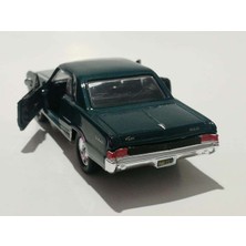 Welly Pontiac Gto 1/36 Ölçek Çek Bırak Metal Model Oyuncak Araba Yeşil