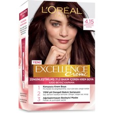 L'Oréal Paris Loreal Paris  L'oreal Paris L'oreal Excellence Creme Saç Boyası - 4.15 Büyüleyici Kahve  Saç Boya