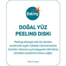 Balmy Doğal Kabak Peeling Disk 6'lı