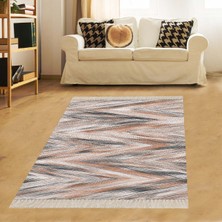 Bona Fortuna Batik Desenli Renk Geçişli Dijital Baskı Yıkanabilir Kaymaz Taban Leke Tutmaz Salon Halı Yolluk