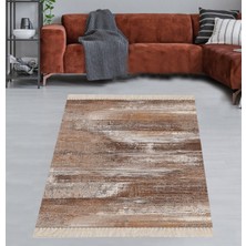 Bona Fortuna Batik Desenli Renk Geçişli Dijital Baskı Yıkanabilir Kaymaz Taban Leke Tutmaz Salon Halı Yolluk