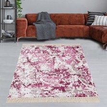 Bona Fortuna Batik Desenli Renk Geçişli Dijital Baskı Yıkanabilir Kaymaz Taban Modern Salon Halısı ve Yolluk